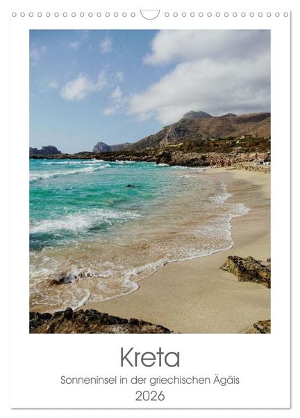 Produktbild: Kreta (Wandkalender 2026 DIN A3 hoch), CALVENDO Monatskalender