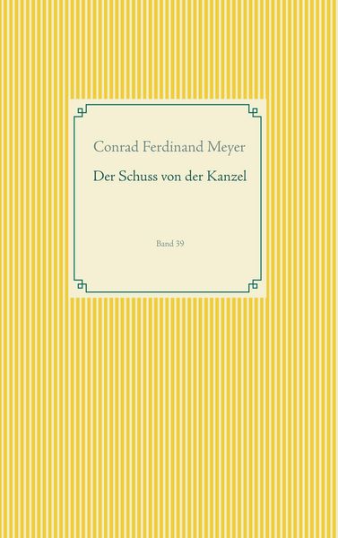 Produktbild: Der Schuss von der Kanzel