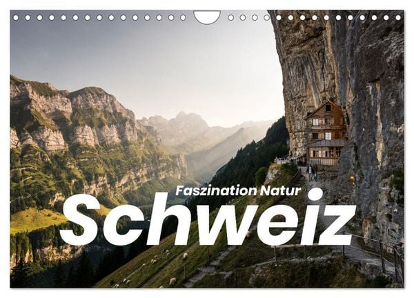 Produktbild: Schweiz - Faszination Natur (Wandkalender 2026 DIN A4 quer), CALVENDO Monatskalender