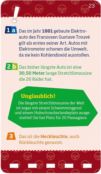 Was ist was Quiz Autos