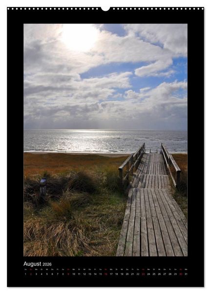 Produktbild: Sylt Impressionen (Wandkalender 2026 DIN A2 hoch), CALVENDO Monatskalender