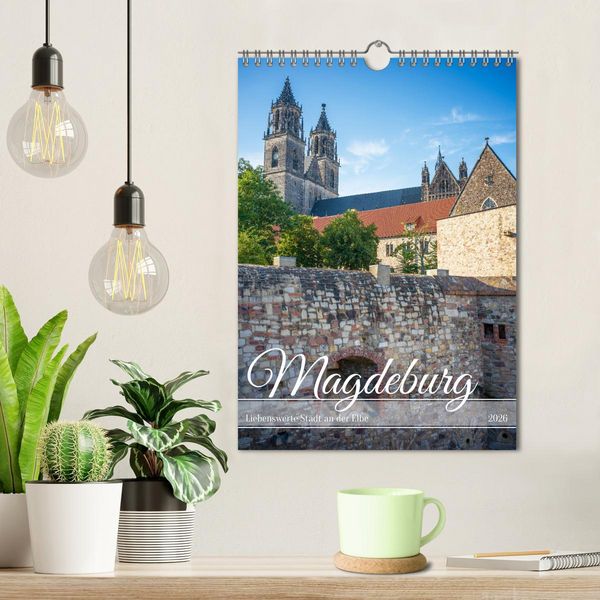 Produktbild: Magdeburg - Liebenswerte Stadt an der Elbe (Wandkalender 2026 DIN A4 hoch), CALVENDO Monatskalender