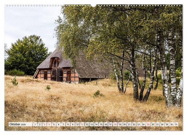 Produktbild: Norddeutsche Landschaften (hochwertiger Premium Wandkalender 2026 DIN A2 quer), Kunstdruck in Hochglanz
