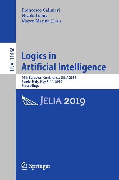 Produktbild: Logics in Artificial Intelligence