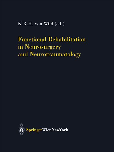 Produktbild: Functional Rehabilitation in Neurosurgery and Neurotraumatology