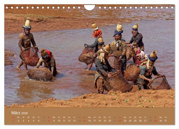 Produktbild: Alltag in Madagaskar (Wandkalender 2026 DIN A4 quer), CALVENDO Monatskalender