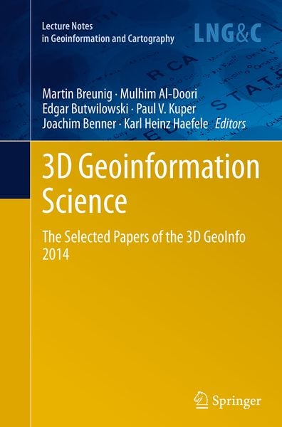 Produktbild: 3D Geoinformation Science