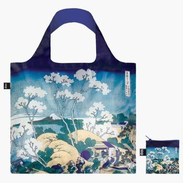 Produktbild: KATSUSHIKA HOKUSAI Fuji von Gotenyama Recycelte Tasche