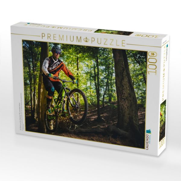 Produktbild: CALVENDO Puzzle Ein Motiv aus dem Kalender Mountainbike Action | 1000 Teile Lege-Gr&ouml;&szlig;e 64x48cm Foto-Puzzle f&uuml;r gl&uuml;ckliche Stunden