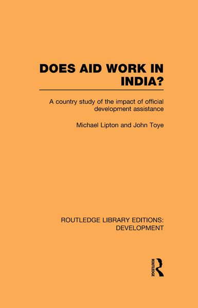 Produktbild: Does Aid Work in India?