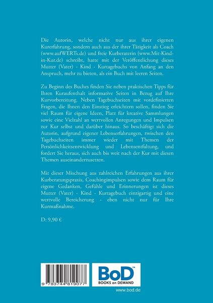 Produktbild: Mutter-Kind-Kurtagebuch
