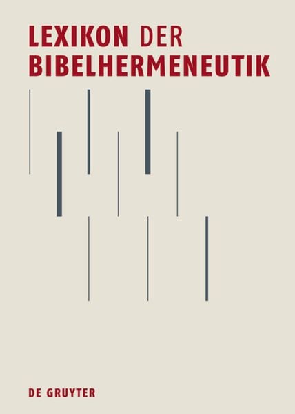 Produktbild: Lexikon der Bibelhermeneutik