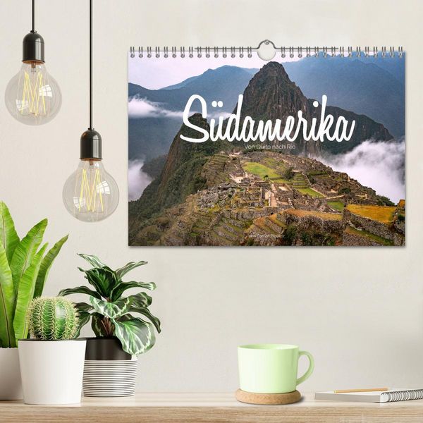 Produktbild: S&uuml;damerika - Von Quito nach Rio (Wandkalender 2026 DIN A4 quer), CALVENDO Monatskalender