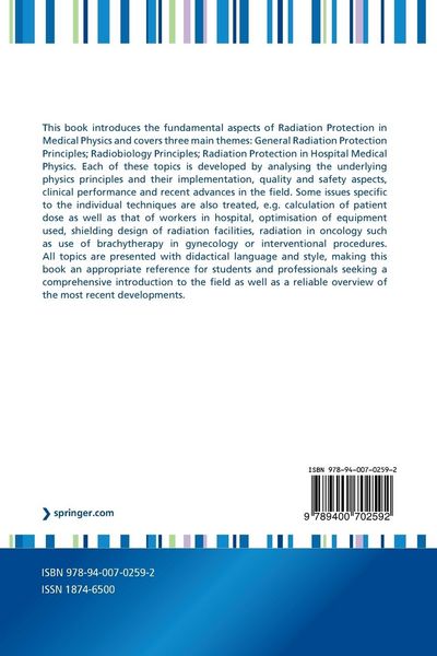 Produktbild: Radiation Protection in Medical Physics