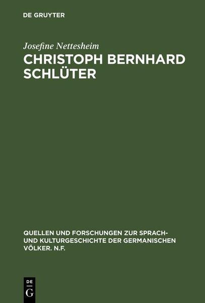 Produktbild: Christoph Bernhard Schl&uuml;ter