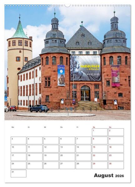 Produktbild: Stadt Speyer - Reiseplaner (Wandkalender 2026 DIN A2 hoch), CALVENDO Monatskalender