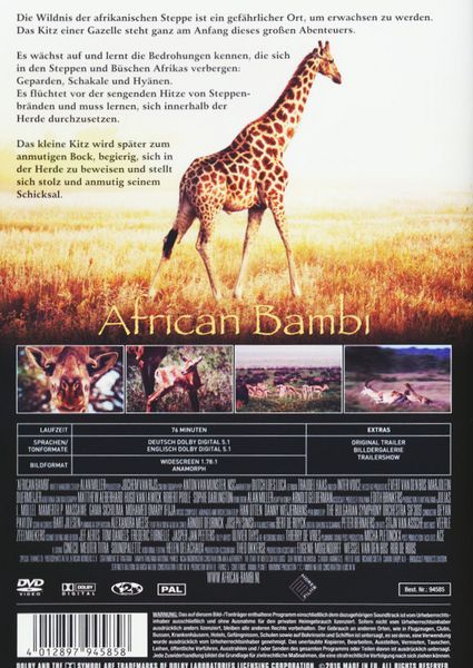 Produktbild: African Bambi - Die wahre "Bambi Story"