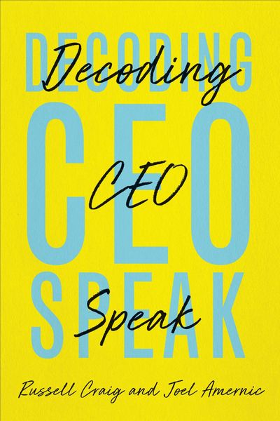 Produktbild: Decoding Ceo-Speak