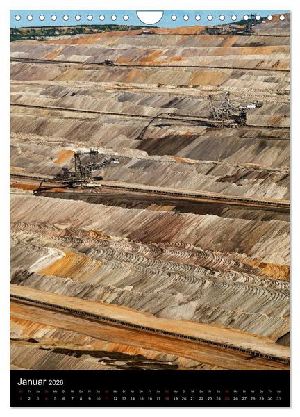 Produktbild: Der Tagebau Hambach (Wandkalender 2026 DIN A4 hoch), CALVENDO Monatskalender