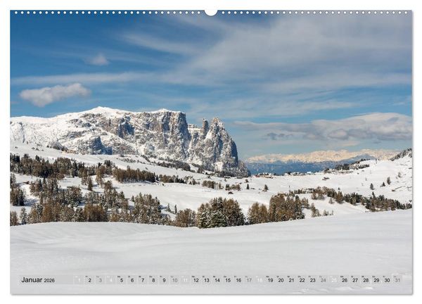 Produktbild: Wundersch&ouml;ne Dolomiten (Wandkalender 2026 DIN A2 quer), CALVENDO Monatskalender