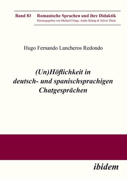 Produktbild: (Un)H&ouml;flichkeit in deutsch- und spanischsprachigen Chatgespr&auml;chen