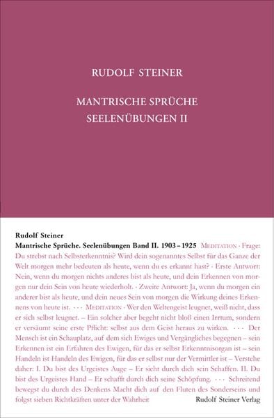 Produktbild: Mantrische Spr&uuml;che. Seelen&uuml;bungen II