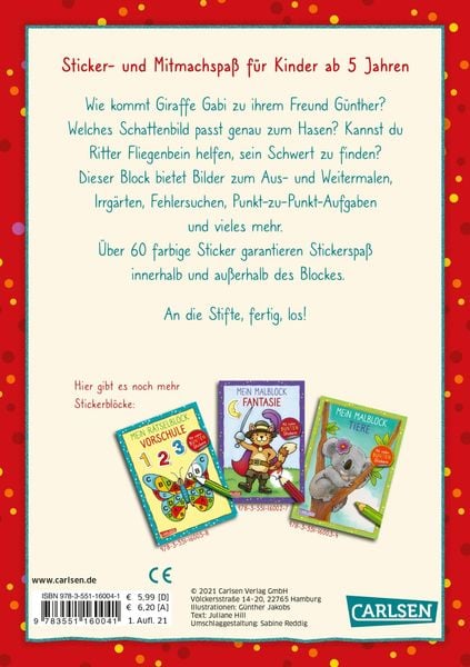 Produktbild: Mein R&auml;tselblock Mitmachspa&szlig;