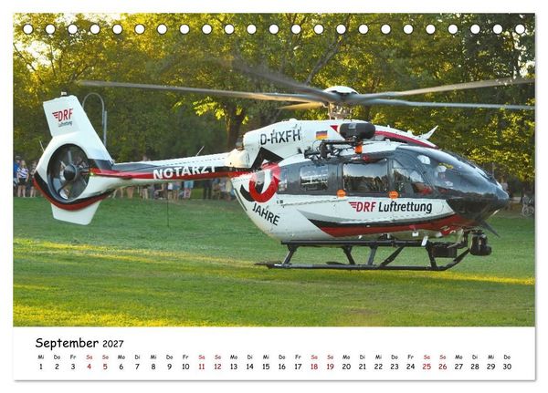 Produktbild: Wo Kraft schwebt und Pr&auml;zision fliegt (Tischkalender 2027 DIN A5 quer), CALVENDO Monatskalender