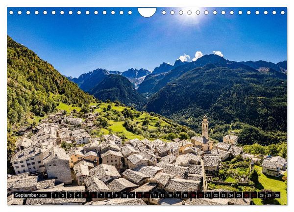 Produktbild: Schweiz - Engadin und Bergell (Wandkalender 2026 DIN A4 quer), CALVENDO Monatskalender