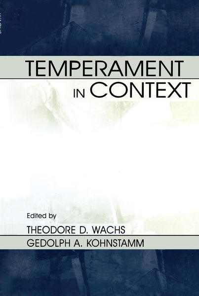 Produktbild: Temperament in Context