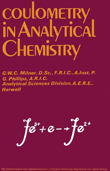 Produktbild: Coulometry in Analytical Chemistry
