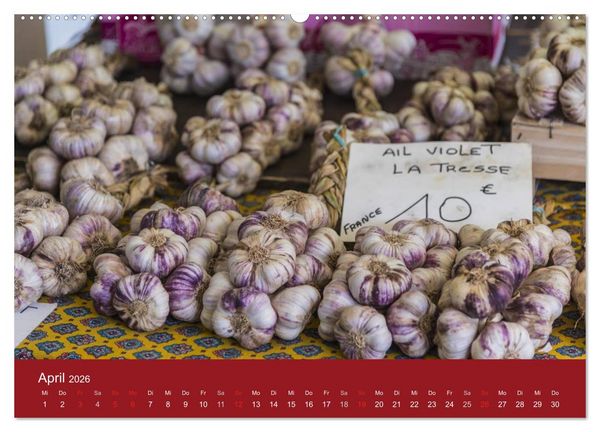 Produktbild: March&eacute; Provencal - M&auml;rkte der Provence (Wandkalender 2026 DIN A2 quer), CALVENDO Monatskalender