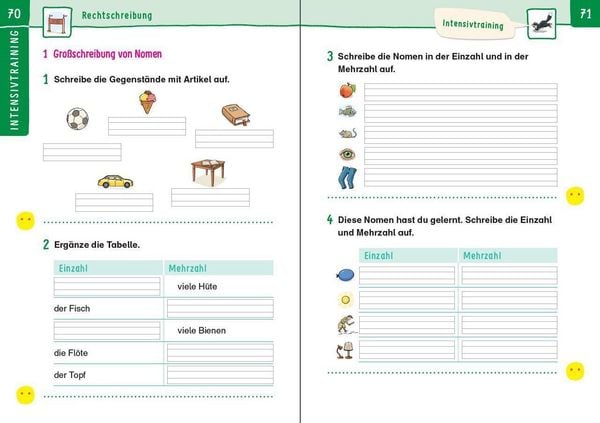 Produktbild: &Uuml;bungsheft - Rechtschreibung 2.Klasse