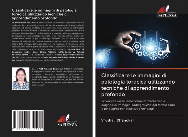 Produktbild: Classificare le immagini di patologia toracica utilizzando tecniche di apprendimento profondo