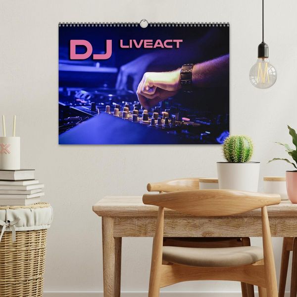 Produktbild: DJ Liveact (Wandkalender 2026 DIN A3 quer), CALVENDO Monatskalender
