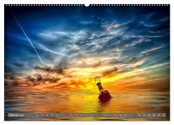 Produktbild: Friesland, verzauberte Landschaft an der Nordsee (Wandkalender 2026 DIN A2 quer), CALVENDO Monatskalender
