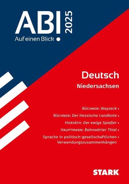STARK Deutsch - Abi - Auf einen Blick! 2025 Niedersachsen, Taschenbuch von , Stark Verlag GmbH