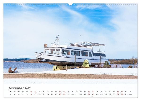 Produktbild: Naturparadies Altm&uuml;hlsee (hochwertiger Premium Wandkalender 2027 DIN A2 quer), Kunstdruck in Hochglanz