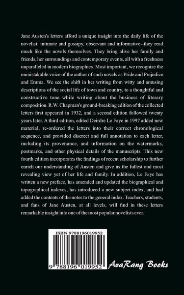 Produktbild: The Letters Of Jane Austen