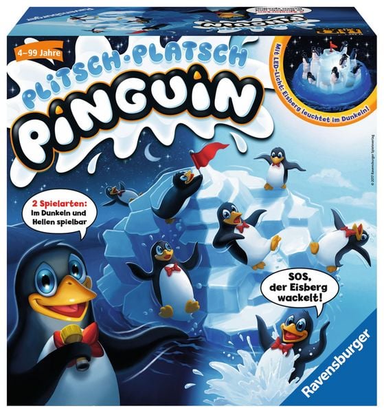 Produktbild: Ravensburger Plitsch-Platsch Pinguin, Kinderspiel