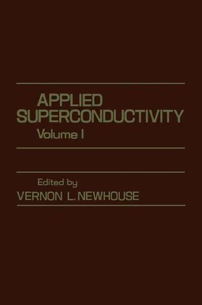 Produktbild: Applied superconductivity
