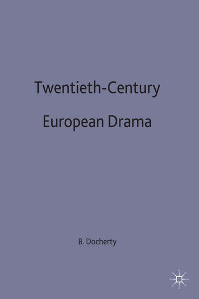 Produktbild: Twentieth-Century European Drama