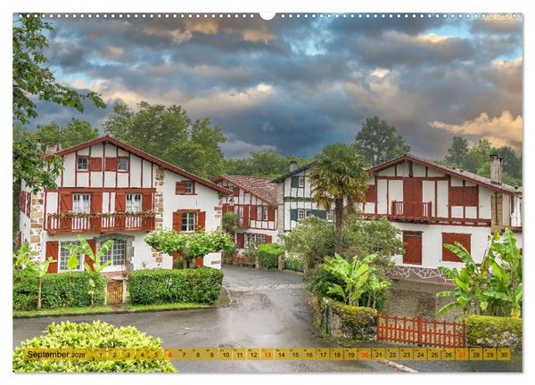 Produktbild: Das Baskenland (hochwertiger Premium Wandkalender 2026 DIN A2 quer), Kunstdruck in Hochglanz