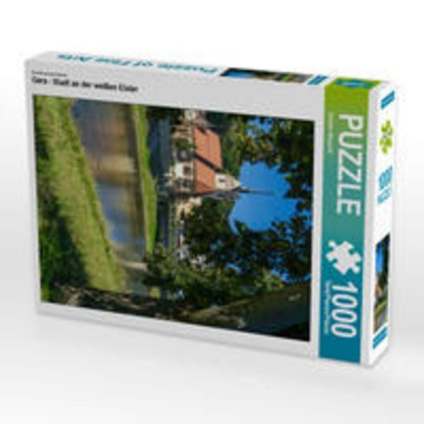 CALVENDO Puzzle Gera - Stadt an der weißen Elster 1000 Teile Lege-Größe 48 x 64 cm Foto-Puzzle Bild von Kerstin Waurick