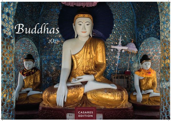 Produktbild: Buddhas Kalender 2027 &ndash; Wandkalender | Fotokalender Asien 35x50cm | Spirituelle Abbildungen Buddhas | Perfekt f&uuml;r Meditation & Raumdekoration