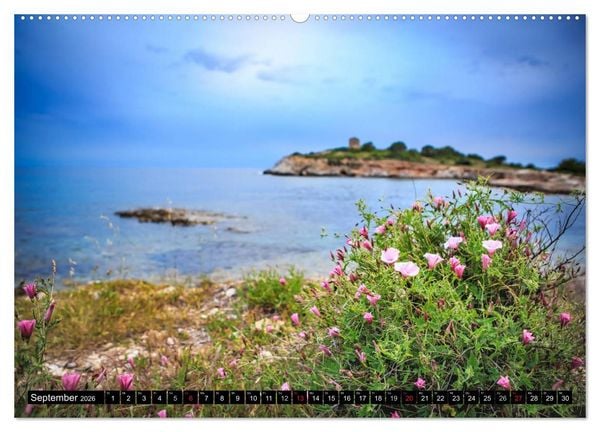 Produktbild: MALLORCA BEI NACHT (hochwertiger Premium Wandkalender 2026 DIN A2 quer), Kunstdruck in Hochglanz