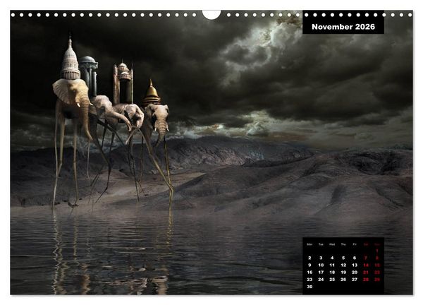 Produktbild: Dray's Re-Masters (Wall Calendar 2026 DIN A3 landscape), CALVENDO 12 Month Wall Calendar