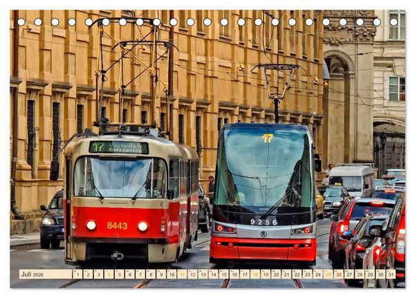 Produktbild: Ich fahre gern Stra&szlig;enbahn (Tischkalender 2026 DIN A5 quer), CALVENDO Monatskalender