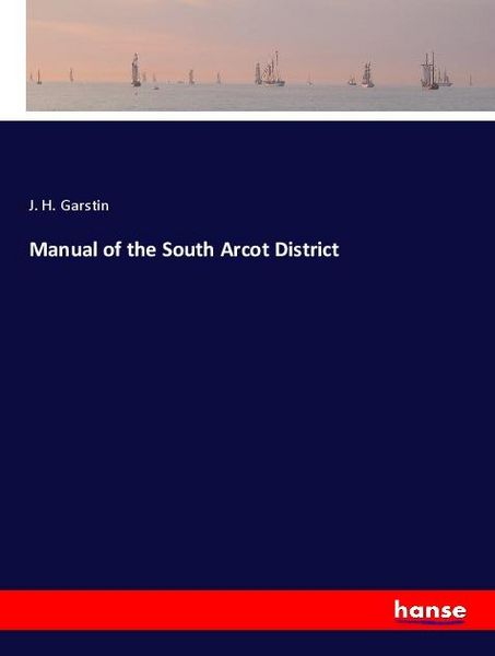Produktbild: Manual of the South Arcot District