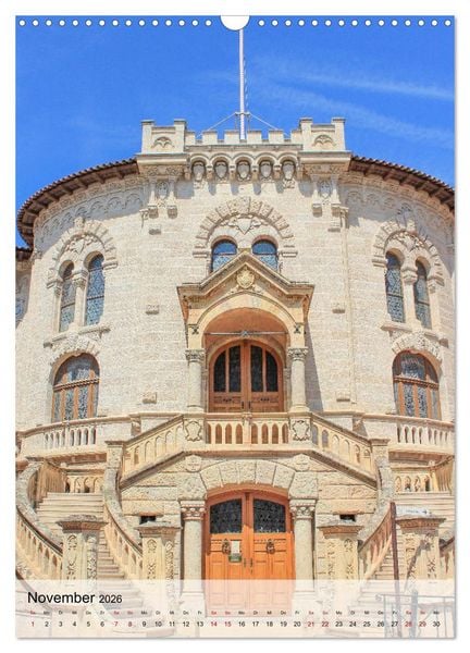 Produktbild: Monaco - Historisches Monaco (Wandkalender 2026 DIN A3 hoch), CALVENDO Monatskalender